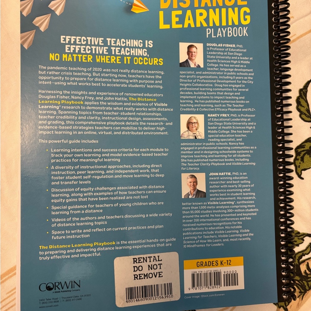 The Distance Learning Playbook - Picture 2 of 2